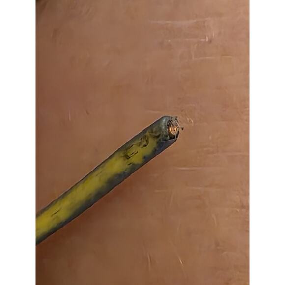 #18 AWG GAUGE TFN 600V SOLID Copper (CU) Yellow GRAY- 200 Ft - Picture 13 of 14